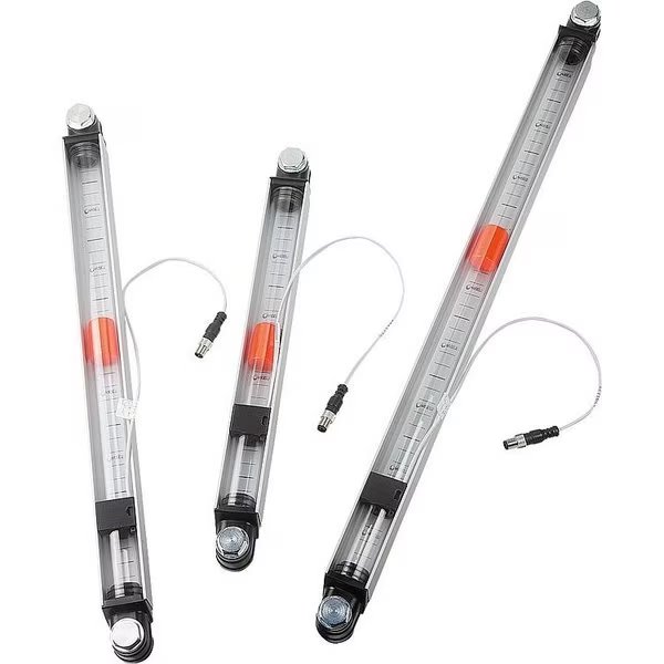 Oil Level Gauge W Oil Level Monitor D1=M12 326, 6X30X30, Form:Long Aluminum, Comp:Plastic, Sw=17, Kipp, Mfr#: K1428.300